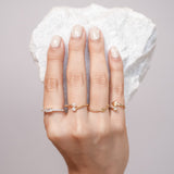 Anillo Gold Pearl en Oro laminado 18k Para Dama