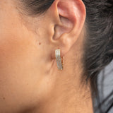 Aretes Berlian en Oro laminado 18k Para Dama