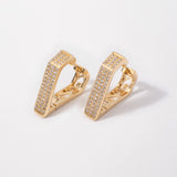 Aretes Berlian en Oro laminado 18k Para Dama