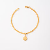 Pulsera Bismarck + Dije en Oro laminado 18k Para Dama