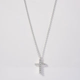 Cadena Celestial Cross en Plata 925 Para Dama