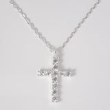 Cadena Celestial Cross en Plata 925 Para Dama