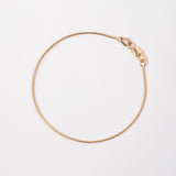 Pulsera Cola de Ratón en Oro laminado 18k