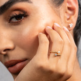 Anillo Gold Pearl en Oro laminado 18k Para Dama