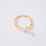 Anillo Gold Pearl en Oro laminado 18k Para Dama