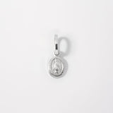 Dije Virgen Guadalupe Pequeña en Plata 925