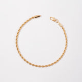 Pulsera Lazo en Oro laminado 18k