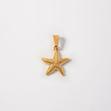 Dije Sea Star en Oro laminado 18k